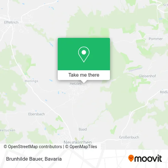 Brunhilde Bauer map