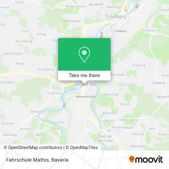 Fahrschule Mathis map