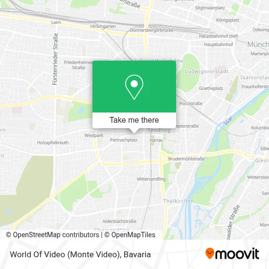 World Of Video (Monte Video) map