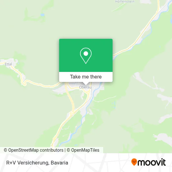 R+V Versicherung map