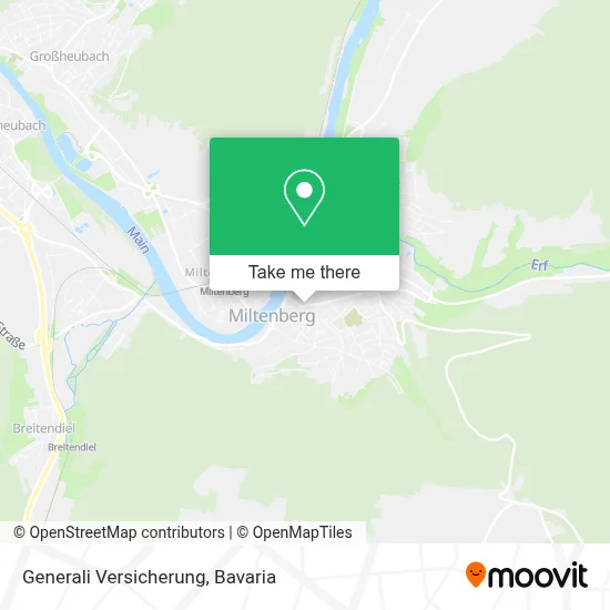 Generali Versicherung map