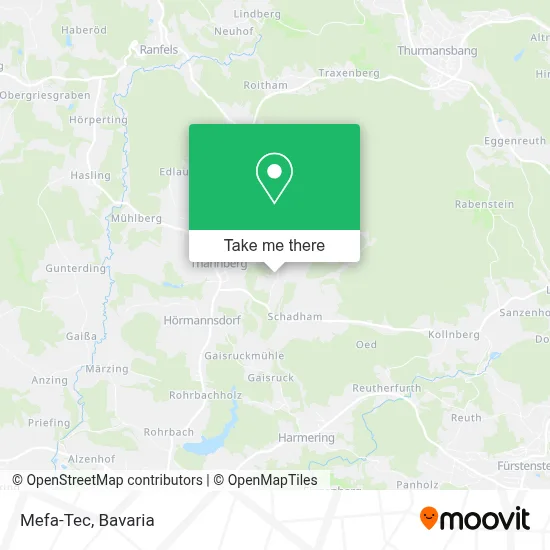 Mefa-Tec map