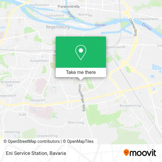 Eni Service Station map