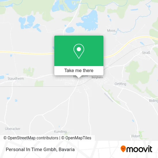 Personal In Time Gmbh map