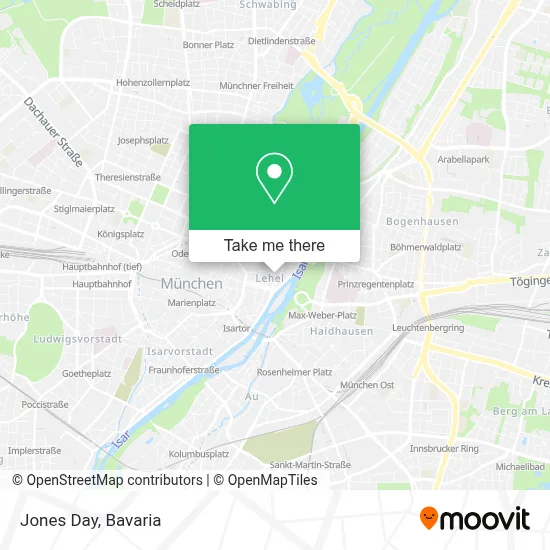 Jones Day map