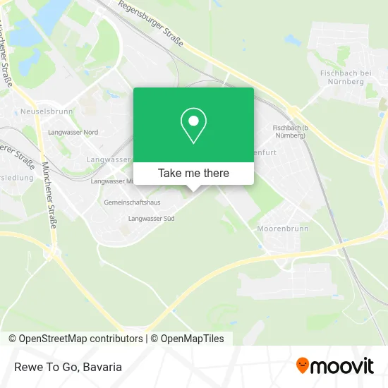 Rewe To Go map