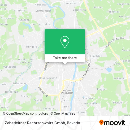 Zehetleitner Rechtsanwalts-Gmbh map