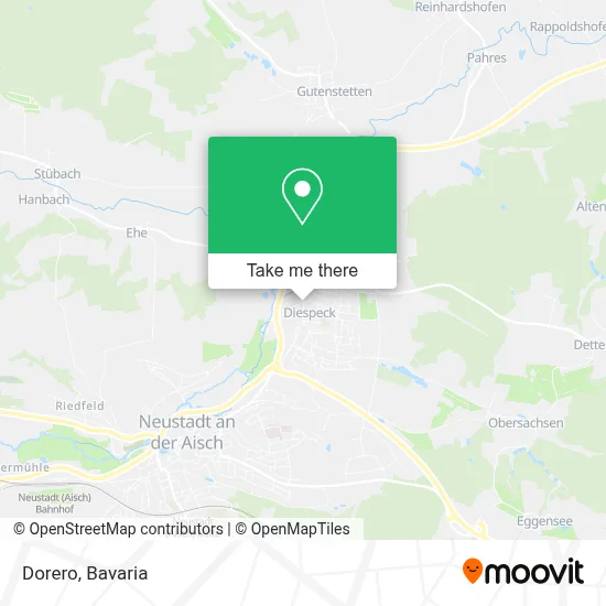 Dorero map