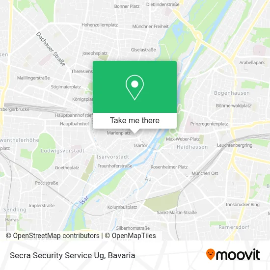 Secra Security Service Ug map