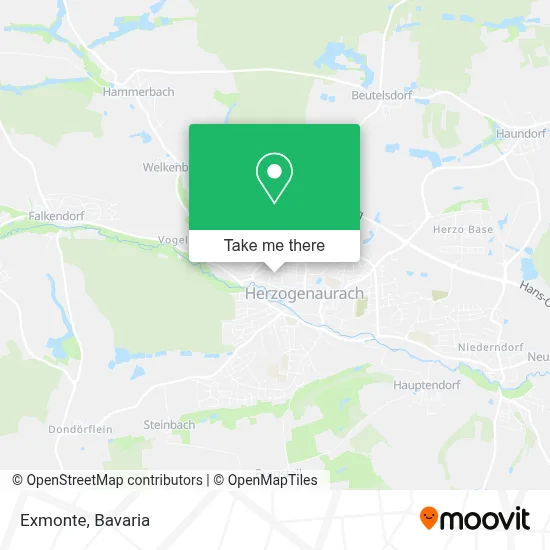 Exmonte map