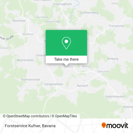 Forstservice Kufner map