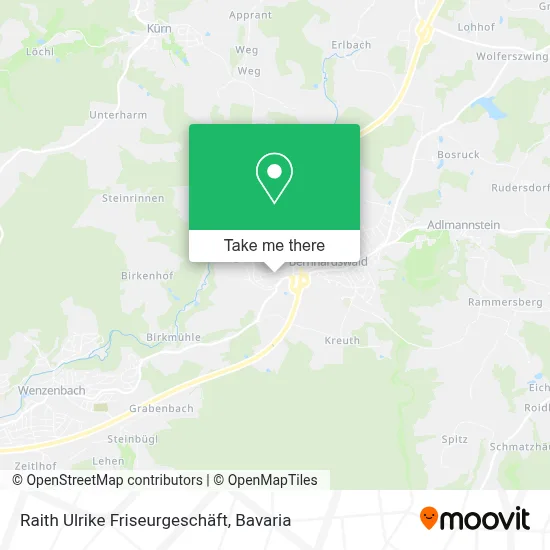 Raith Ulrike Friseurgeschäft map