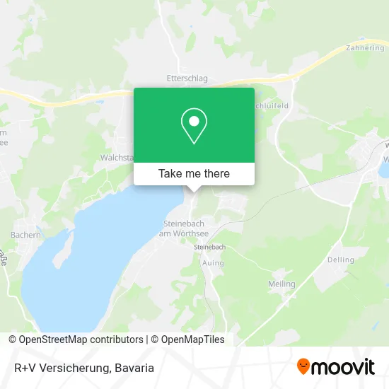 R+V Versicherung map