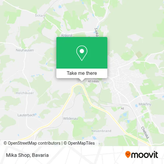 Mika Shop map
