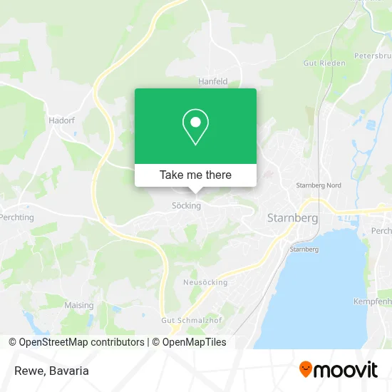 Rewe map