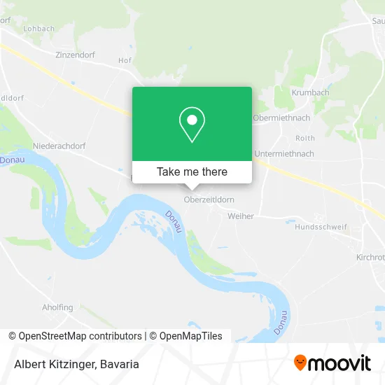 Albert Kitzinger map