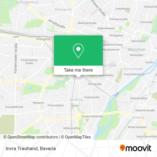 Invra Trauhand map