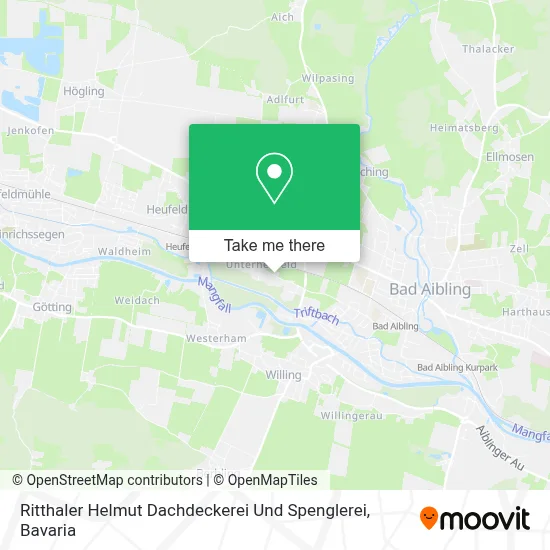 Ritthaler Helmut Dachdeckerei Und Spenglerei map