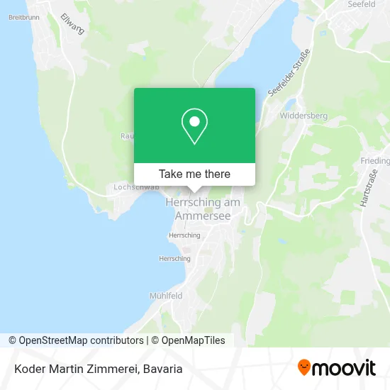Koder Martin Zimmerei map