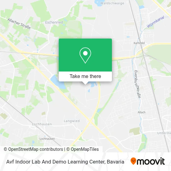Avf Indoor Lab And Demo Learning Center map