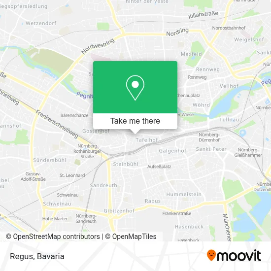 Regus map