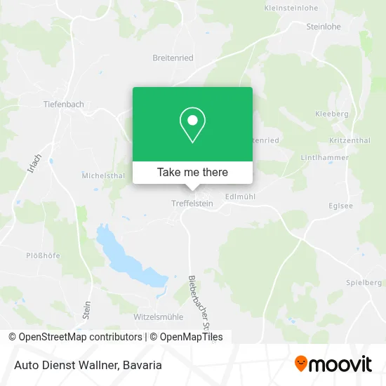 Auto Dienst Wallner map