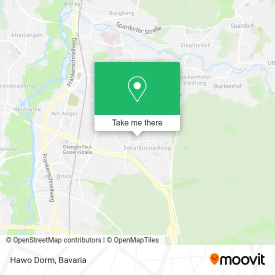 Hawo Dorm map