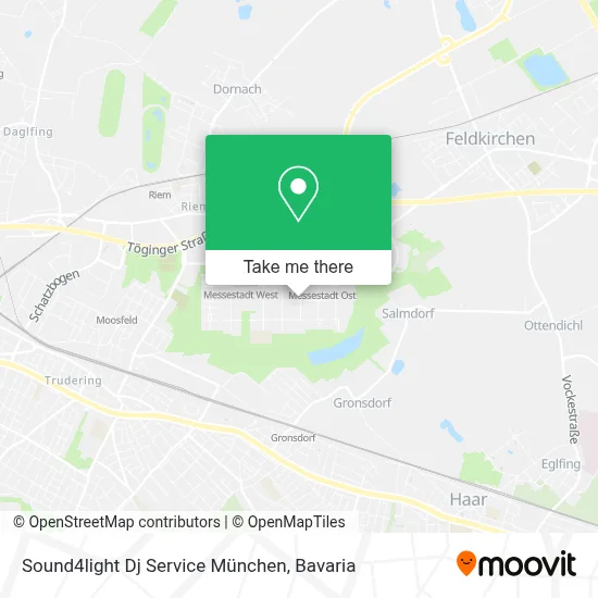 Sound4light Dj Service München map