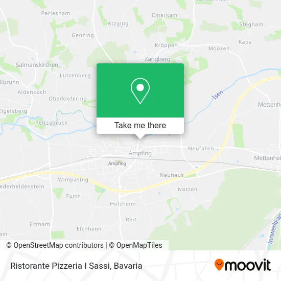 Ristorante Pizzeria I Sassi map
