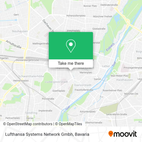 Lufthansa Systems Network Gmbh map