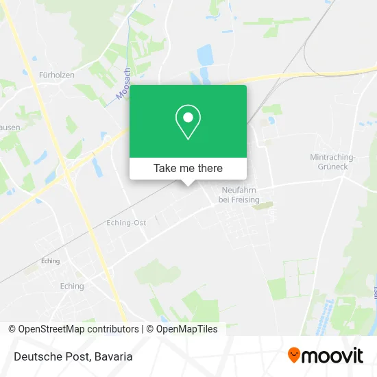 Deutsche Post map