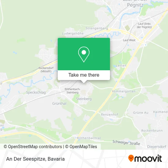 An Der Seespitze map