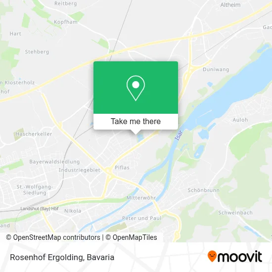 Rosenhof Ergolding map