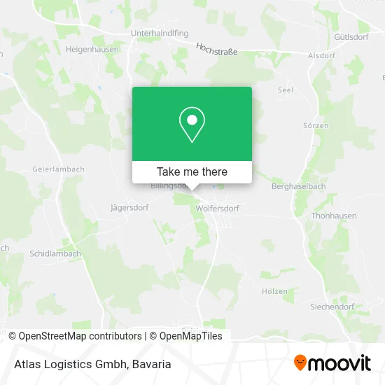 Atlas Logistics Gmbh map