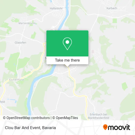 Clou Bar And Event map