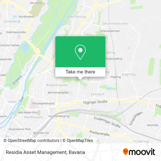 Residia Asset Management map