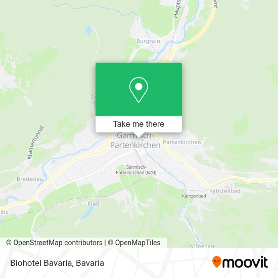Biohotel Bavaria map