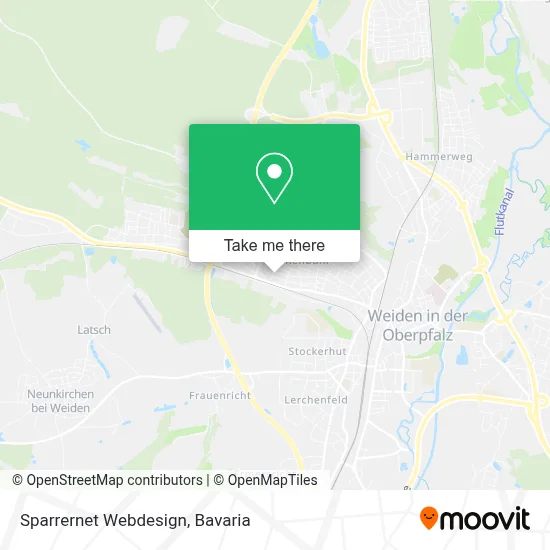 Sparrernet Webdesign map