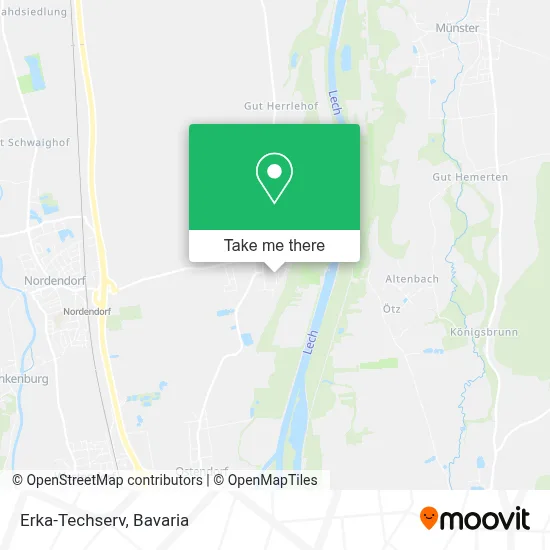 Erka-Techserv map