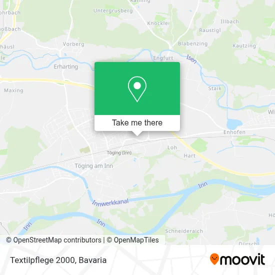 Textilpflege 2000 map