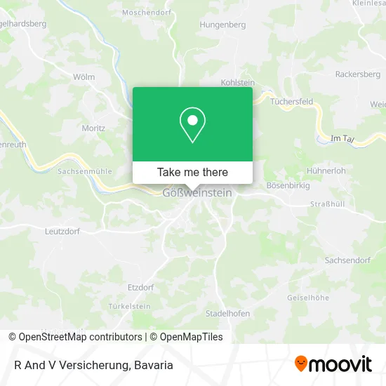 R And V Versicherung map