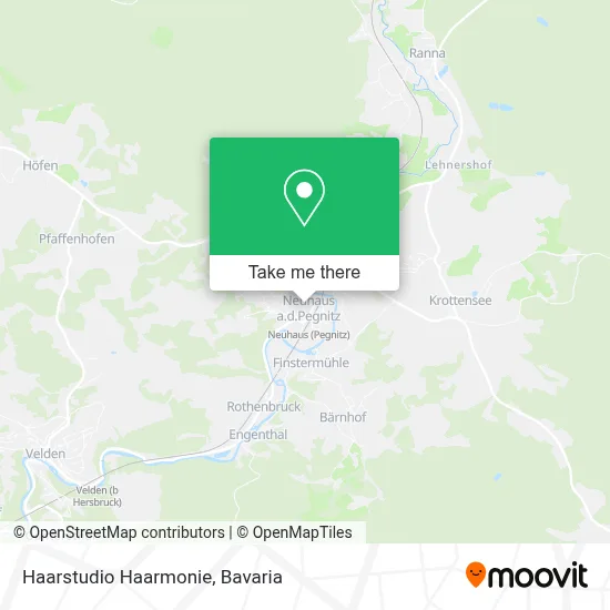 Haarstudio Haarmonie map