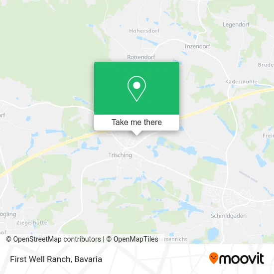 First Well Ranch map