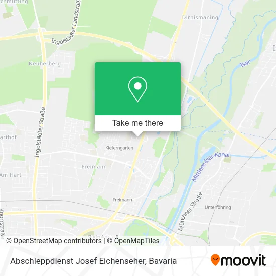 Abschleppdienst Josef Eichenseher map