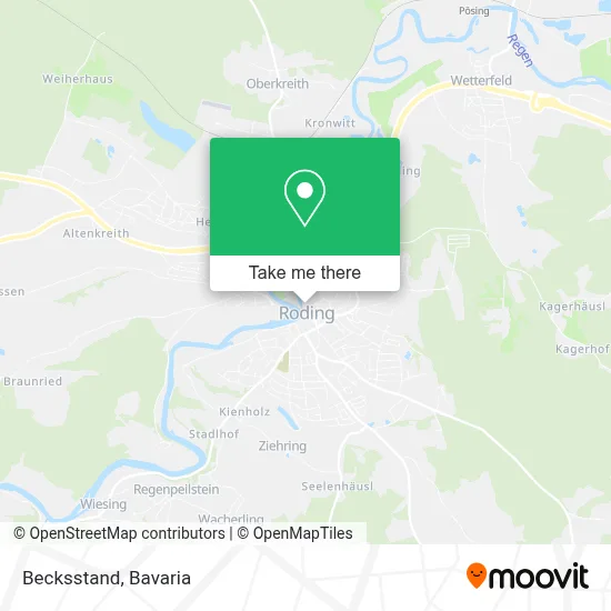 Becksstand map