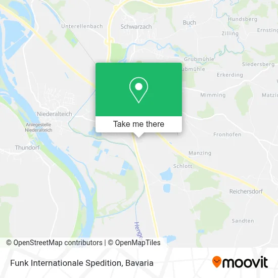 Funk Internationale Spedition map