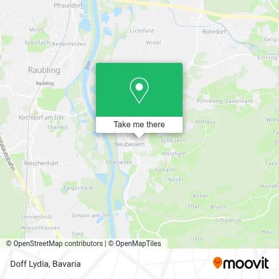 Doff Lydia map