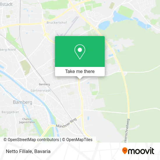 Netto Filiale map