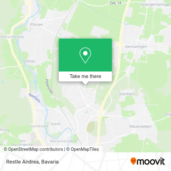 Restle Andrea map