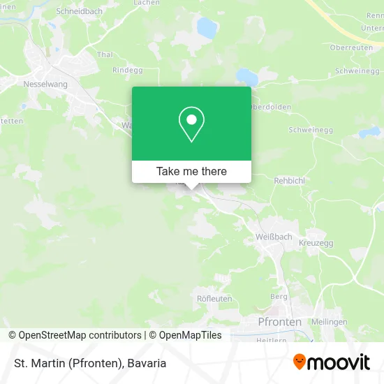 St. Martin (Pfronten) map